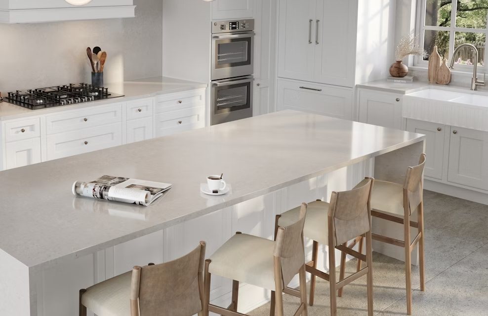 silestone motion grey kuchnia