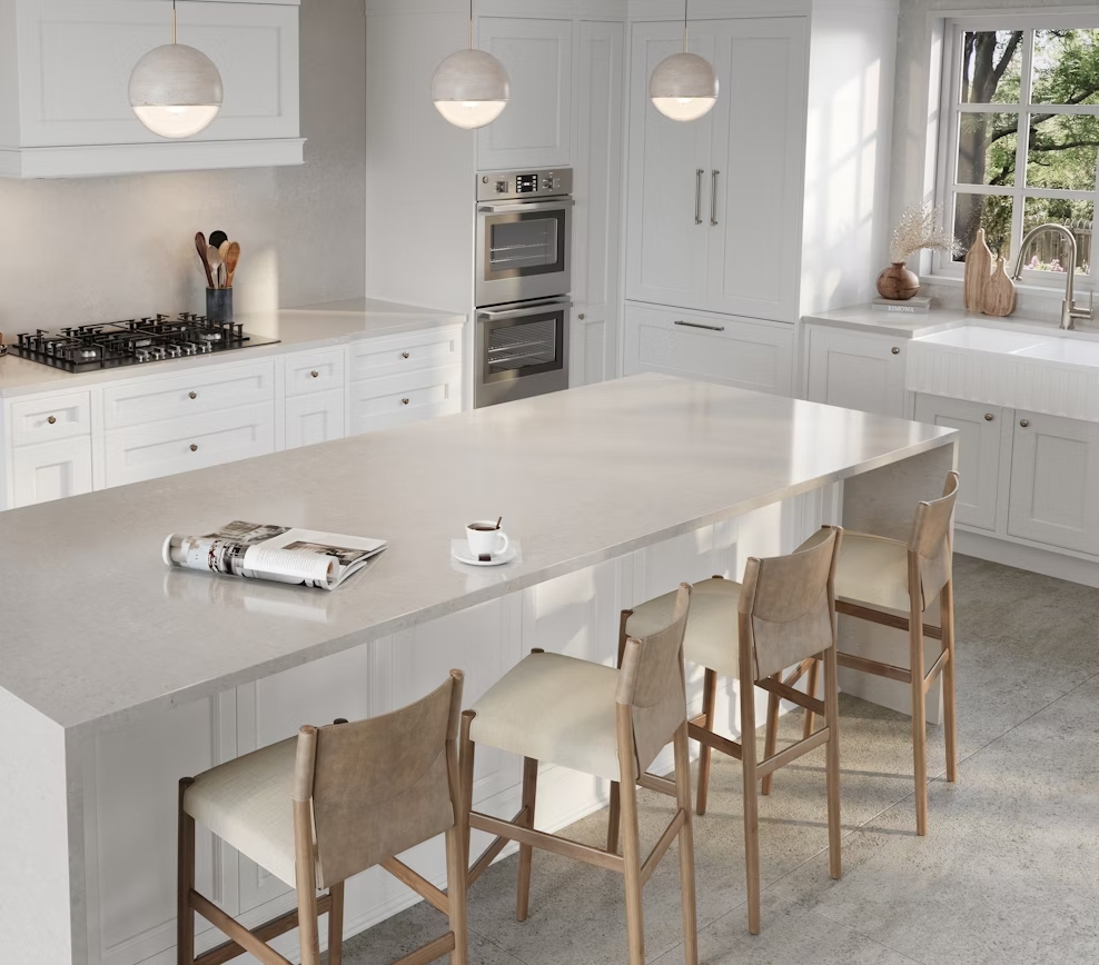 silestone motion grey kuchnia